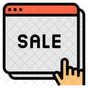 Online Sale  Icon