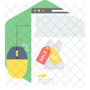 Online Sale Shopping Icon