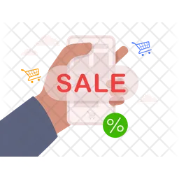 Online Sale  Icon