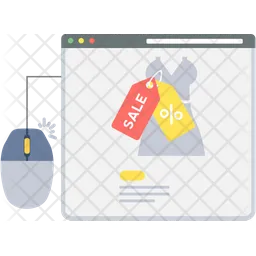 Online Sale  Icon