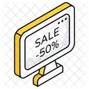 Online Sale Sale Website Sale Webpage Icon