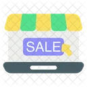 Online Sale Discount Sale Icon