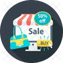 Online Sale Sale Tag Icon