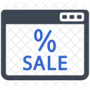 Online Sale discount Icon