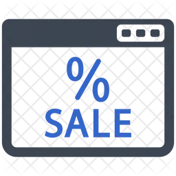 Online Sale discount  Icon