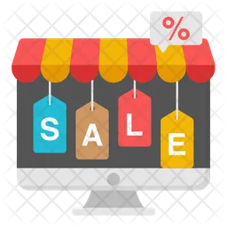 Online sale  Icon