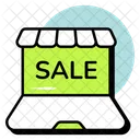 Online Sale Sale Shopping Icon