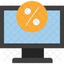 Online Sale Webstorediscount Cybermonday Icon