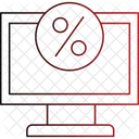 Online Sale Webstorediscount Cybermonday Icon