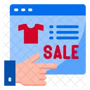 Shopping Online Sale Icon
