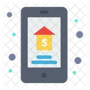 Online Sale Auction Home Icon