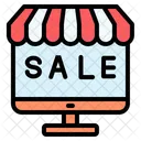Online Sale  Icon