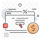 Online sale  Icon