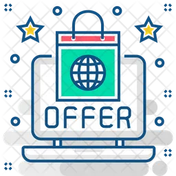 Online Sale Offer  Icon