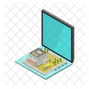 Online School Education Online Education Icon