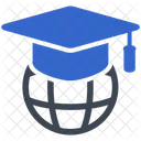 Education Global Graduation Icon