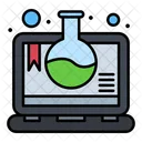 Online Science Online Education Data Science Icon