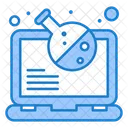 Online Science Online Experiment Science Study Icon