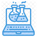 Online Science Research Icon