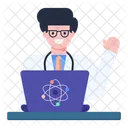 Online Scientific Research  Icon