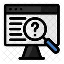 Online Search Search Magnifying Glass Icon