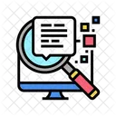 Online Search Data  Icon