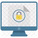 Online Secured Documents  Icon