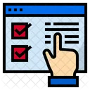 Online Select Select Hand Gesture Icon