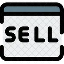 Online Sell Online Selling Sell Icon