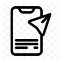 Phone Share Message Icon