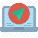 Online Sending  Icon