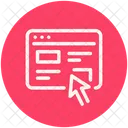 Contact Service Online Icon