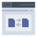 Online Share File File Share File Icon