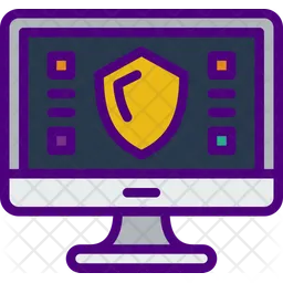 Online Shield  Icon
