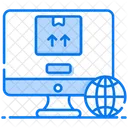 Online Shipment  Icon