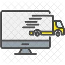 Online Shipping Online Delivery Delivery Icon
