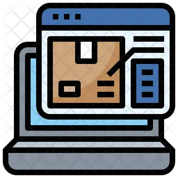 Online Shipping Details  Icon