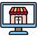 Online Shop Restaurant Shop Icon