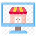 Online Shop Restaurant Shop Icon