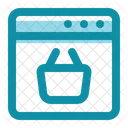 Online Shop Ecommerce Commerce Icon