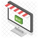 Online Shop E Commerce M Commerce Symbol