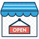 Online Shop Geschaft Laden Symbol