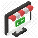 電子商取引、オンライン ショッピング、オンライン購入 アイコン