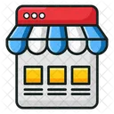 Webshop Ecommerce Online Shopping アイコン