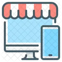 Online Shop E Commerce Symbol