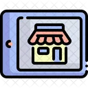 Online Shop Marketing Smart Cart Icon