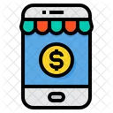 Online Shop Payment Money Icon