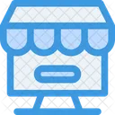 Online Shop Commerce Icon