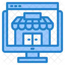 Online Shop Geschaft Markt Symbol