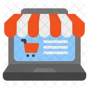 Online Shop Shopping Ecommerce Icon